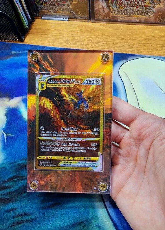 Pokemon Dialga VSTAR GG68 Crown Zenith Promo Alt Art Extended Art Case -  Etsy