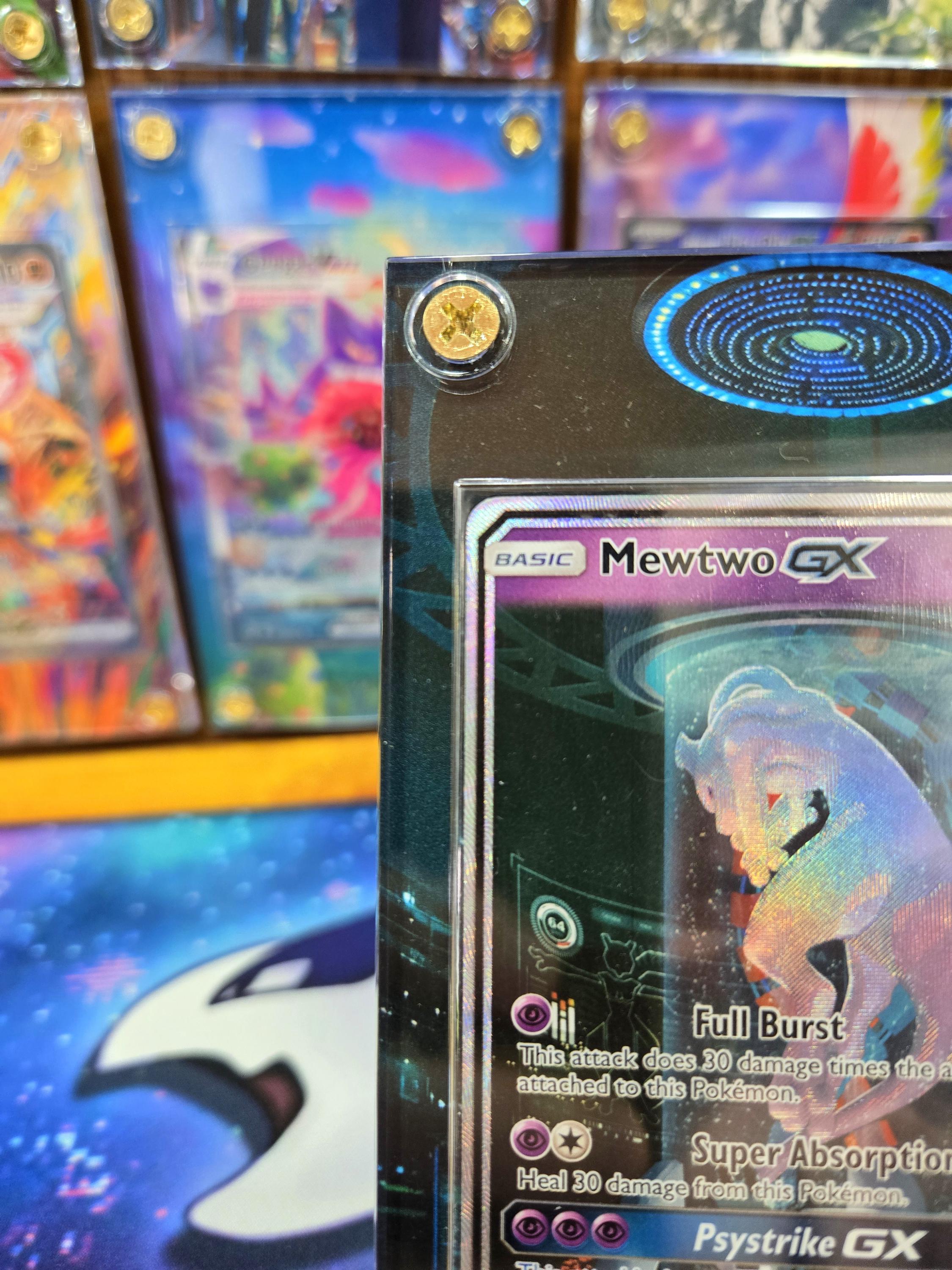 Pokemon Mewtwo GX Full Art Shining Legends 78/73 Extended Art  display picture 1