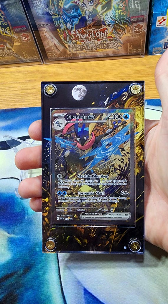 Pokemon Greninja EX & Kingdra EX Sir Promo 131 132 SV Shrouded