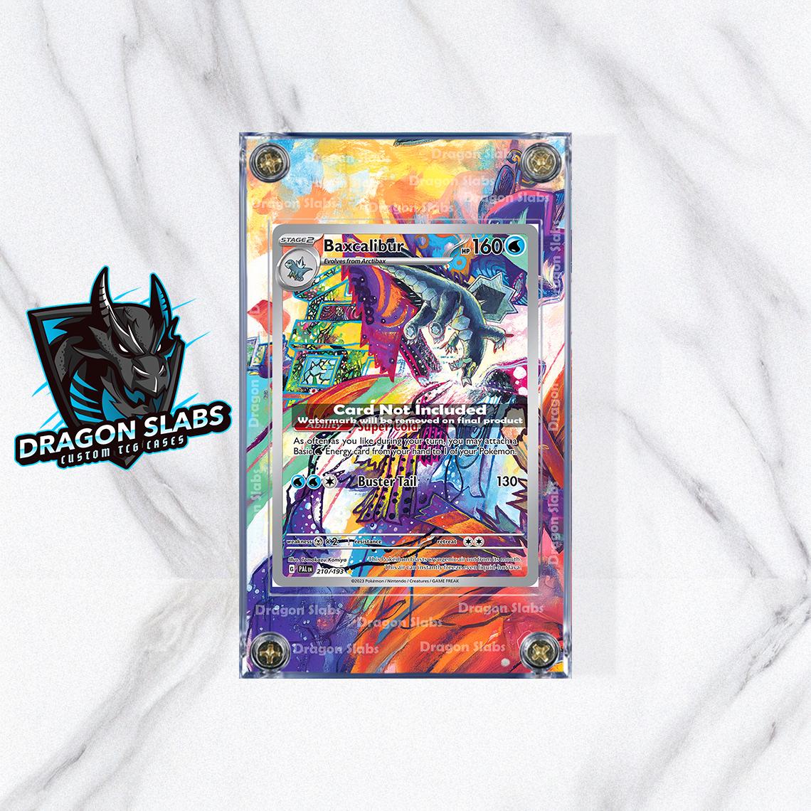 Pokemon Baxcalibur 210/193 Paldea Evolved Extended Artwork Case - Etsy
