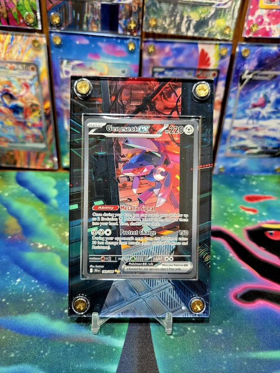 Pokemon Genesect EX SIR 169/086 Black Bolt Extended Art Case - Etsy
