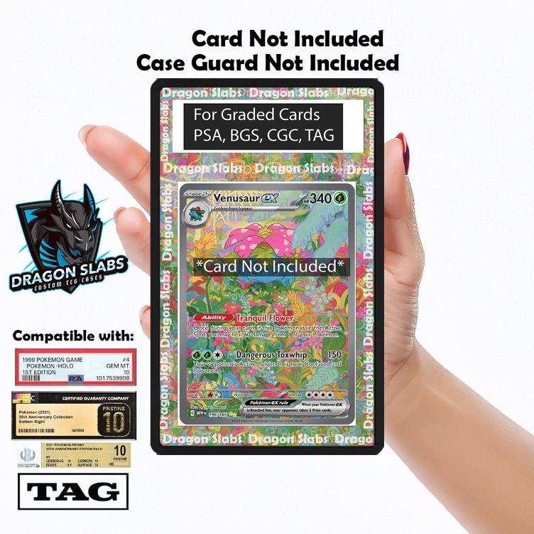 Venusaur 198 SIR Pokemon 151 Psa Bgs Cgc Tag Extended Artwork