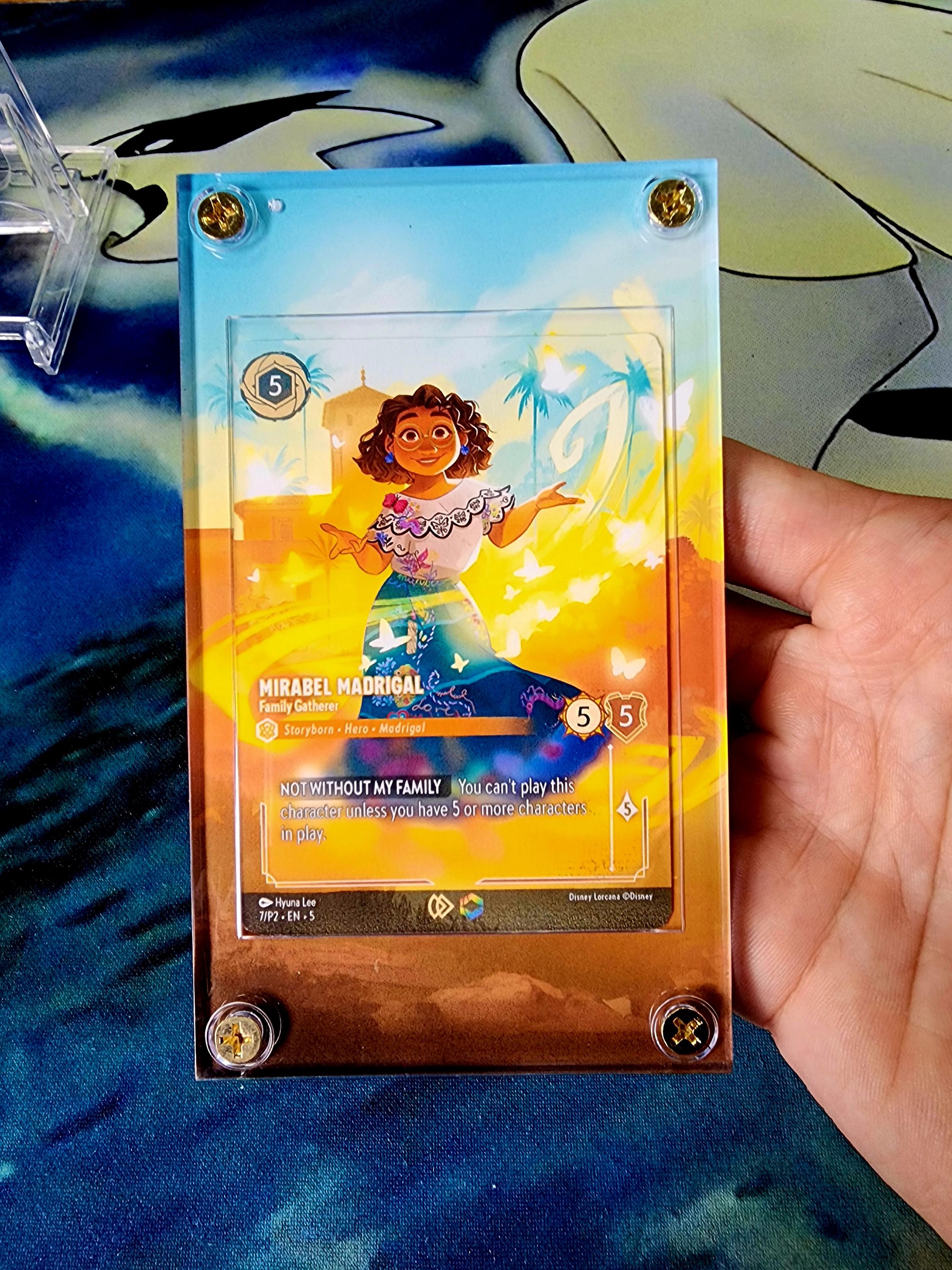 mirabel madrigal lorcana card First enchanted pulled after 3 years of collecting Disney TCG Archazias Island and all of our other affordable retro video games Disney Lorcana Mirabel Madrigal Family