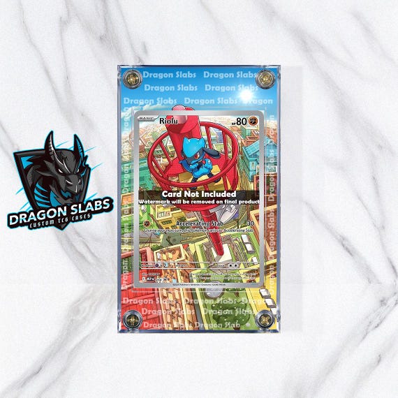 Pokemon Riolu 010 ETB Black Star Promo Mega Evolution Extended Art Custom  Case - Etsy
