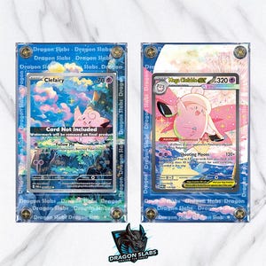 x2 Pokemon Clefairy & Clefable 094 119 Perfect Order Extended Artwork Cases
