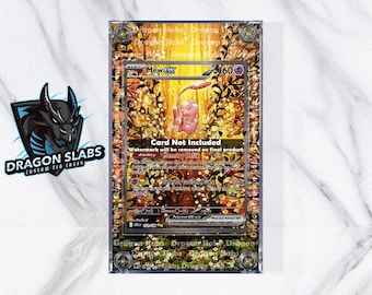 Pokemon Mew EX SIR 152/128 Me: 30th Celebration Extended Artwork Case