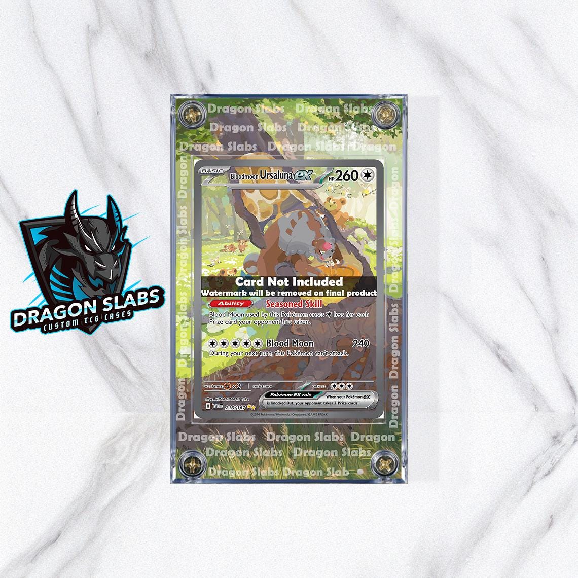bloodmoon ursaluna pokemon card ex PSA 9 – Zapp! Comics Included are a foil promo card Jumbo Pokemon Card - Bloodmoon