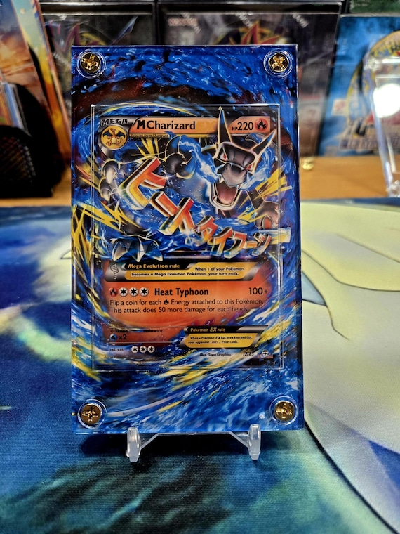 Pokemon M Charizard EX 12/83 Generations XY Custom Display Case