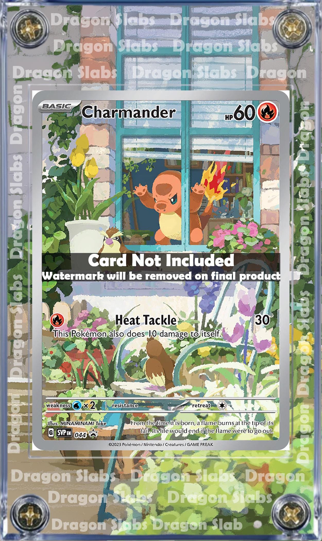 Pokemon Charmander SVP044 Sealed Obsidian Flames ETB Exclusive