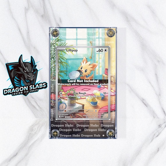 Pokemon Lillipup IR 154/086 White Flare Extended Art Case - Etsy