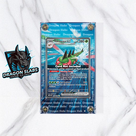 Pokemon Yanmega EX 228/182 Destined Rivals Extended Art Case - Etsy