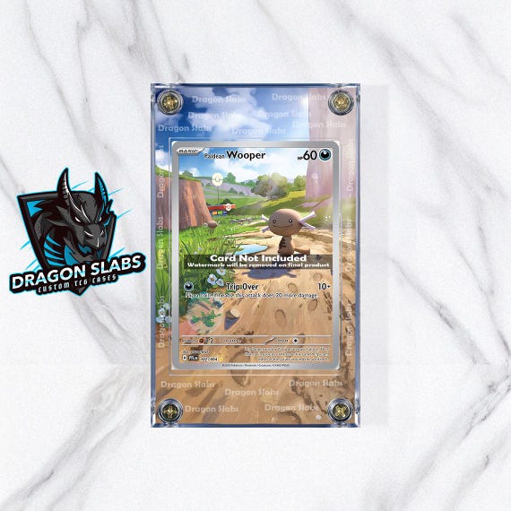 Pokemon Paldean Wooper 102/094 Phantasmal Flames Extended Artwork Case -  Etsy