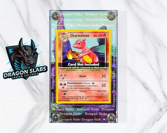 Pokemon Charmeleon Base Set Extended Artwork Display Case