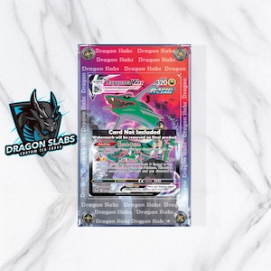 Estuche con arte extendido de Pokémon Rayquaza VMAX TG20/TG30 Silver Tempest