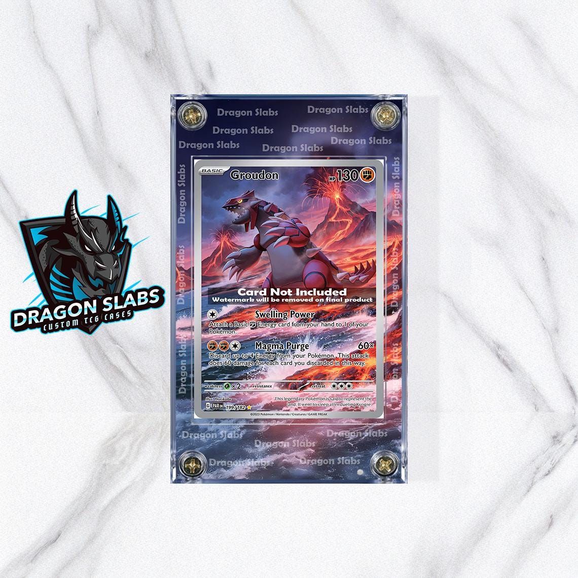 pokemon trading card game groudon Game, XY52 Jumbo Promo Card, Oversized Collectible Toys & Games Pokémon Form Groudon - ME: Ascended Heroes