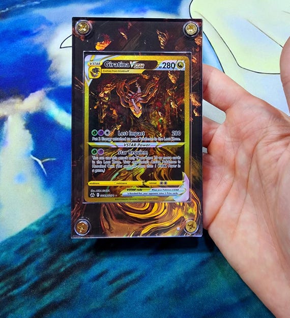 Pokemon Giratina VSTAR GG69 Crown Zenith Promo Alt Art Display Case Slab -  Etsy