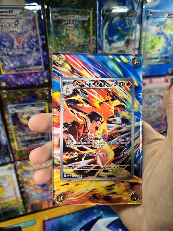 ethan's typhlosion pokemon card Pokemon TCG: Sword & Shield main image 0
