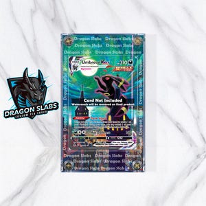 Pokemon Umbreon Vmax Alt Art 215 Evolving Skies Custom Display Case Slab Extended Alt Art