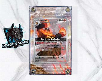 Pokemon Emboar IR 098/086 White Flare Extended Art Case