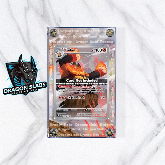 Pokemon Emboar IR 098/086 White Flare Extended Art Case - Etsy Pokemon Emboar IR 098/086 White Flare Extended Art Case - Etsy