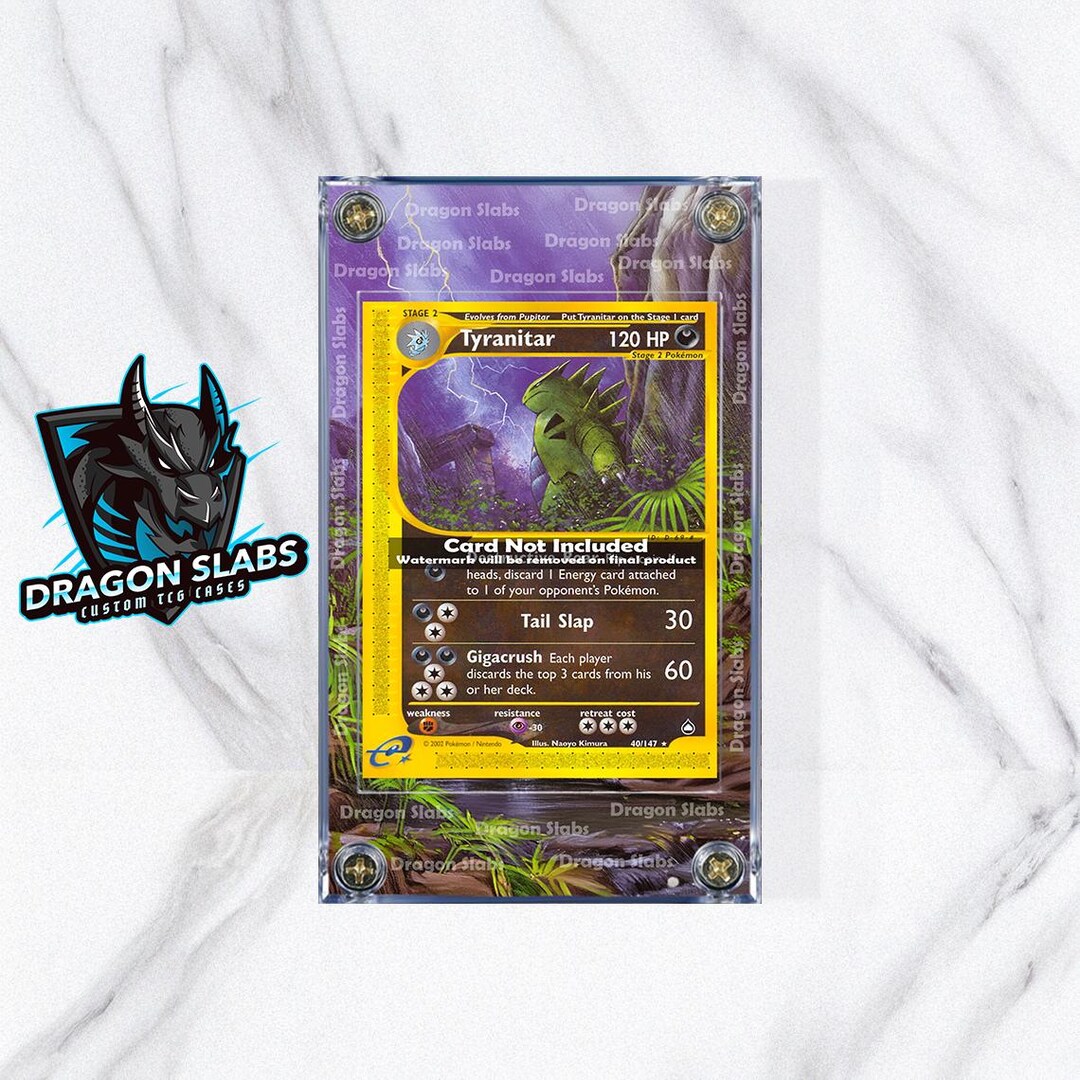 tyranitar pokemon card holo Mint / near mint condition trading card Pokemon - Tyranitar V -