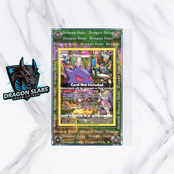 Gengar TG06/TG30 Lost Origin Custom Display Case - Etsy Canada Gengar TG06/TG30 Lost Origin Custom Display Case - Etsy Canada
