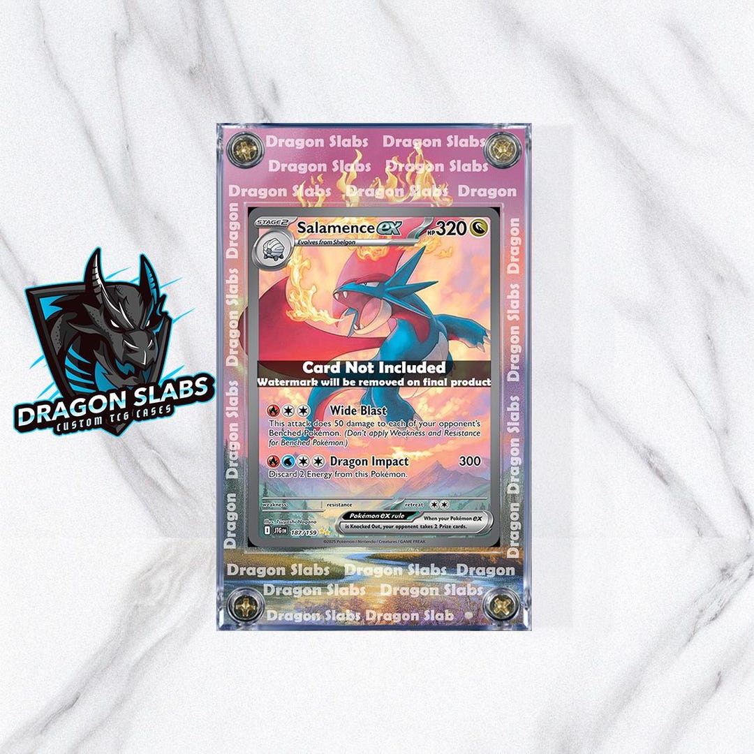 Pokemon Salamence EX SIR 187/159 Journey Together Extended Art