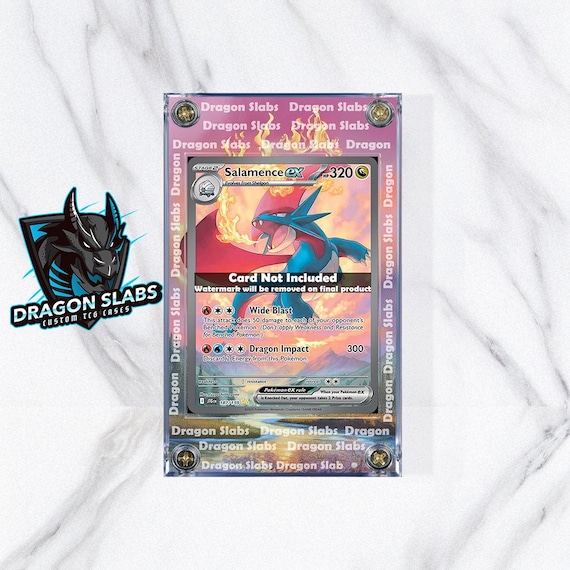 shiny salamence pokemon card Evolving Skies TCG 109/203 Rare Holo variation to centering Salamence ex  Journey Together