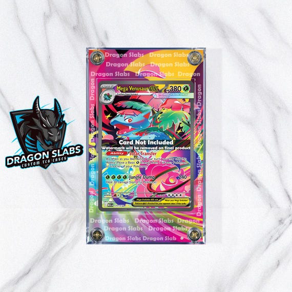 Pokemon Mega Venusaur EX SIR Mega Evolution 177/132 Extended Art Custom Case - Etsy Pokemon Mega Venusaur EX SIR Mega Evolution 177/132 Extended Art Custom Case - Etsy