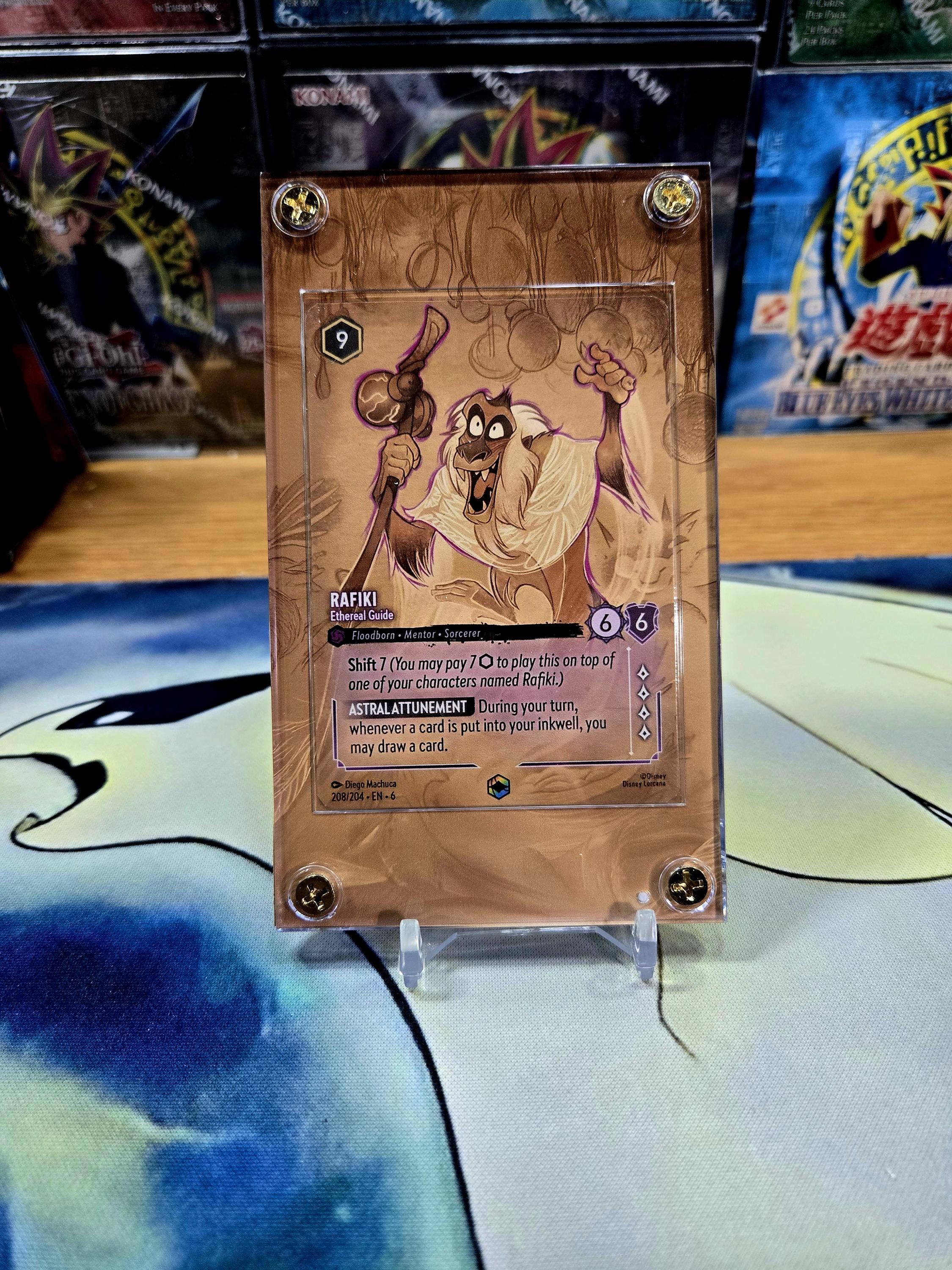 Disney Lorcana Azurite Sea Rafiki Ethereal Guide 208/204 Enchanted
