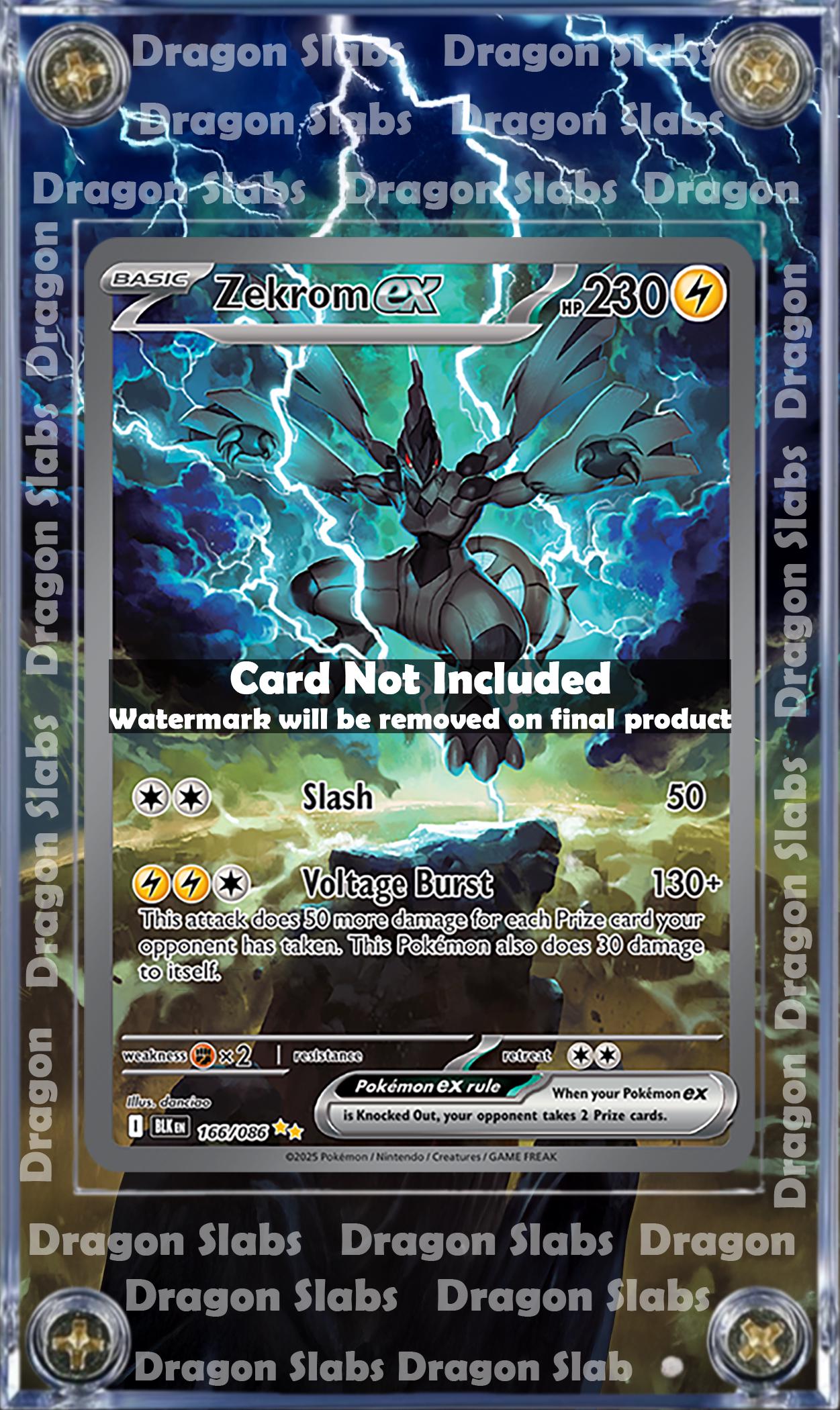 ポケモンカード Zekrom EX Reshiram EX X2 Pokemon Zekrom EX & Reshiram EX 166 White Flare Extended Art