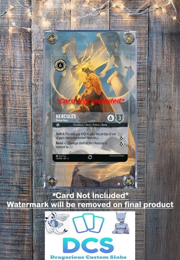 lorcana hercules cards Amazon.com: Ravensburger Disney Lorcana TCG: The First Chapter - Ruby &  Emerald Single-Player Starter Deck | Engaging Gameplay | Over 200 Original  Disney Artworks main image 0