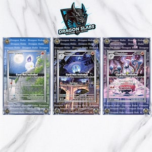 x3 Litwick Lampent Chandelure IR 101 102 103 set Black Bolt Extended Artwork Cases