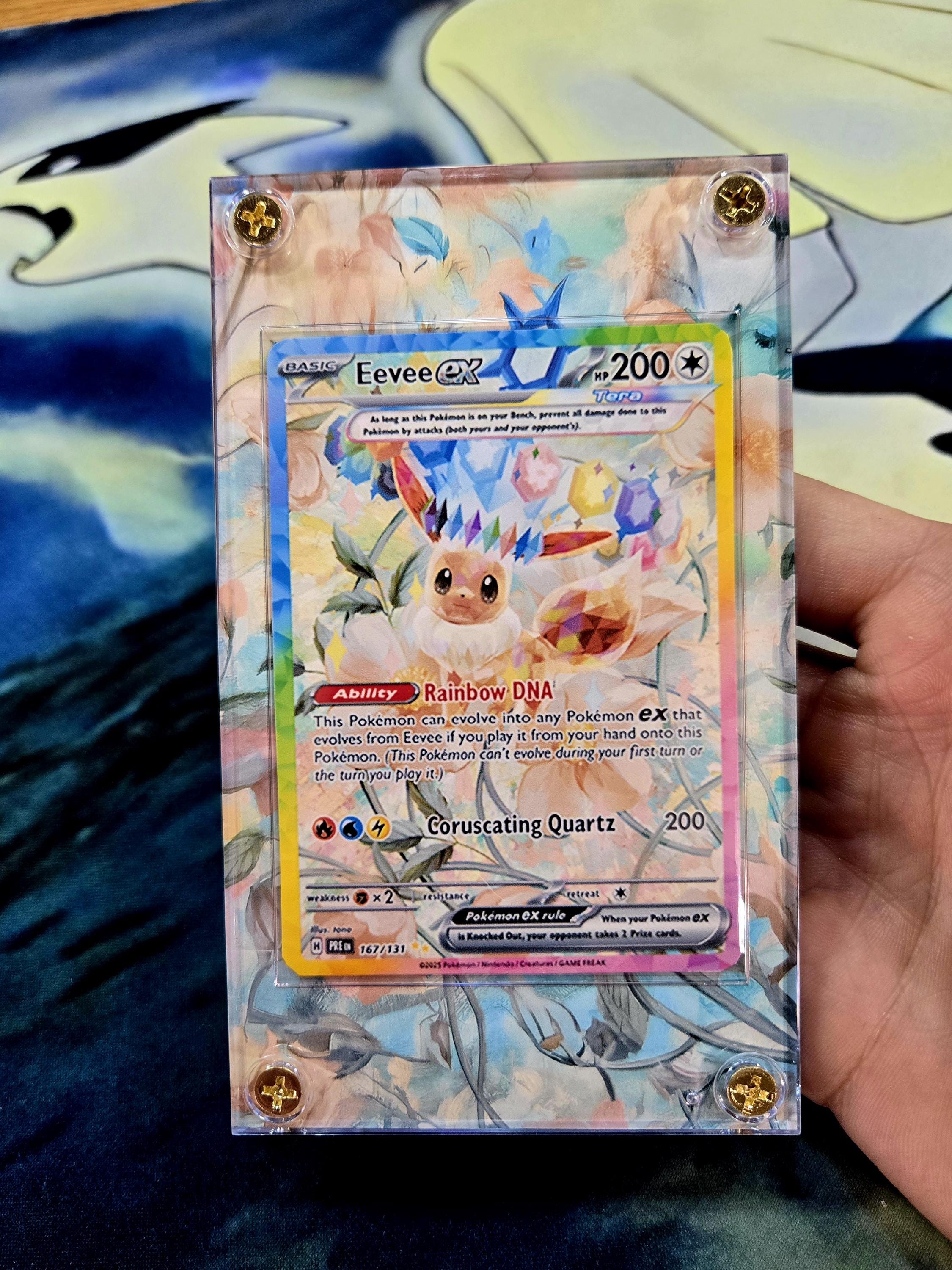 Pokemon Eevee EX SIR 167/131 Prismatic Evolutions Custom Case - Etsy