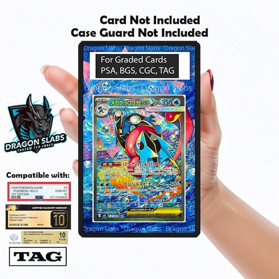 Mega Greninja EX 114/083 Ninja Spinner PSA Bgs CGC Tag Extended