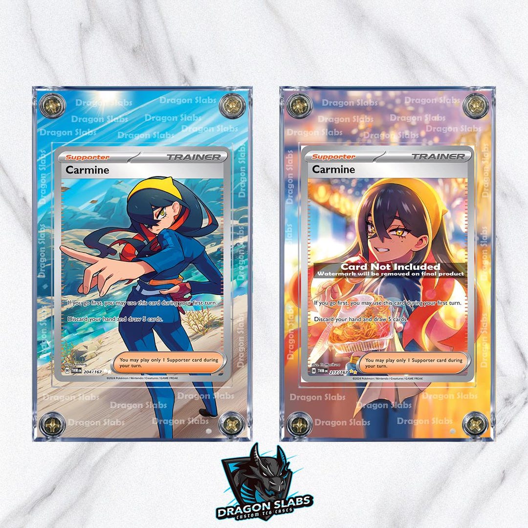 X2 Pokemon Carmine 217 & 204 SIR Twilight Masquerade Extended Artwork Cases - Etsy X2 Pokemon Carmine 217 & 204 SIR Twilight Masquerade Extended Artwork Cases - Etsy