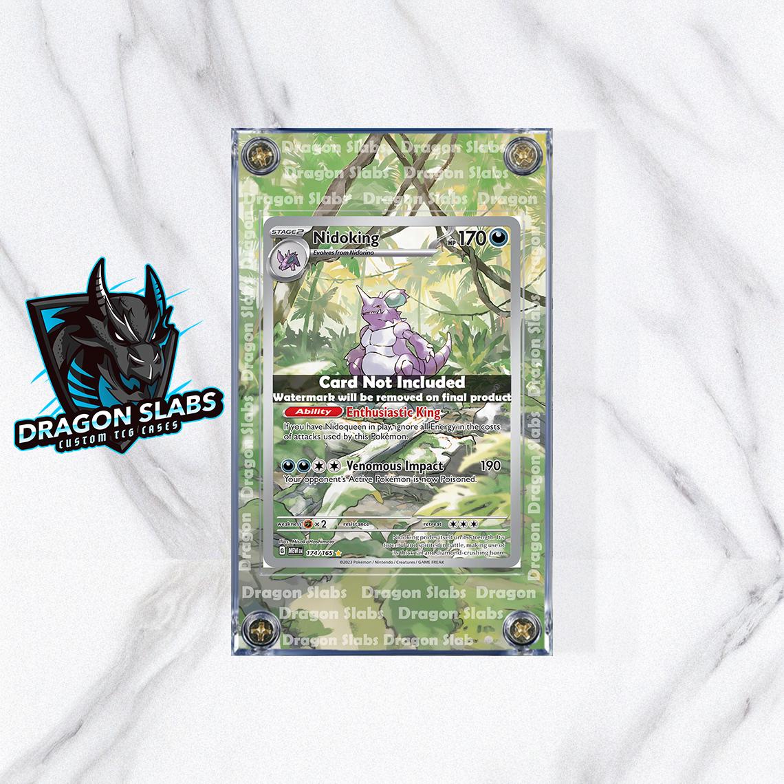 Vetrina personalizzata Pokemon 151 Nidoking 174/165 da Pokemon 151 Illustrazione estesa