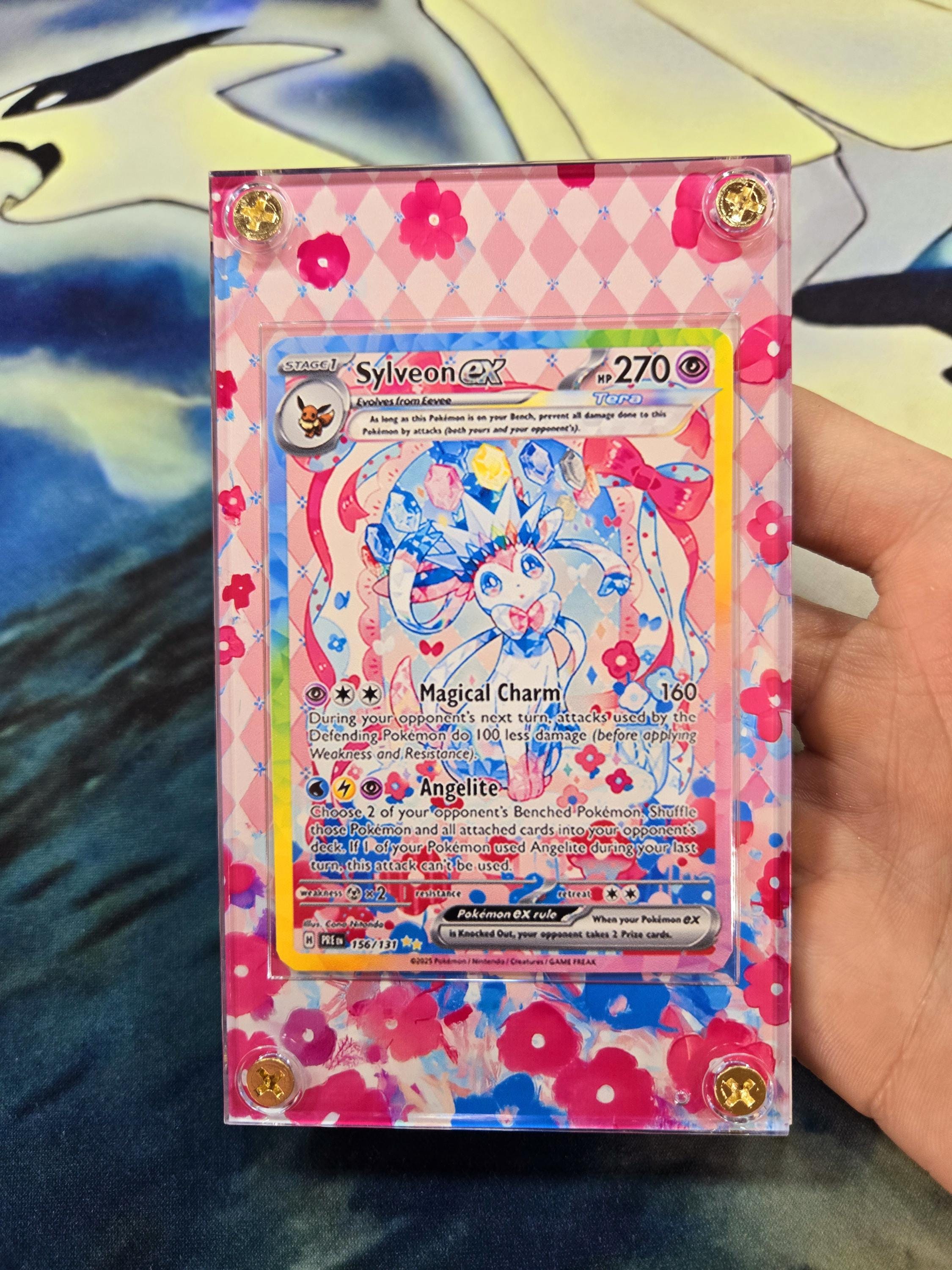 Pokemon Sylveon EX SIR 156/131 Prismatic Evolutions Custom Case - Etsy