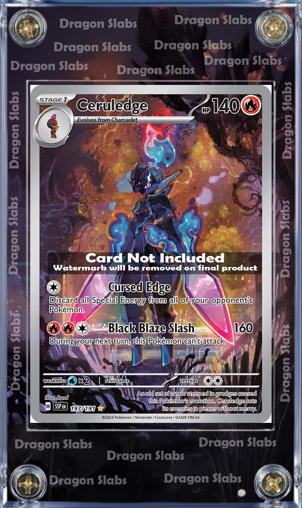 ceruledge ex pokemon card value 167/172 Barry main image 0