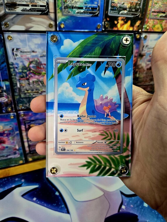 Pokemon Misty's Lapras 194/182 Destined Rivals Extended Art Case
