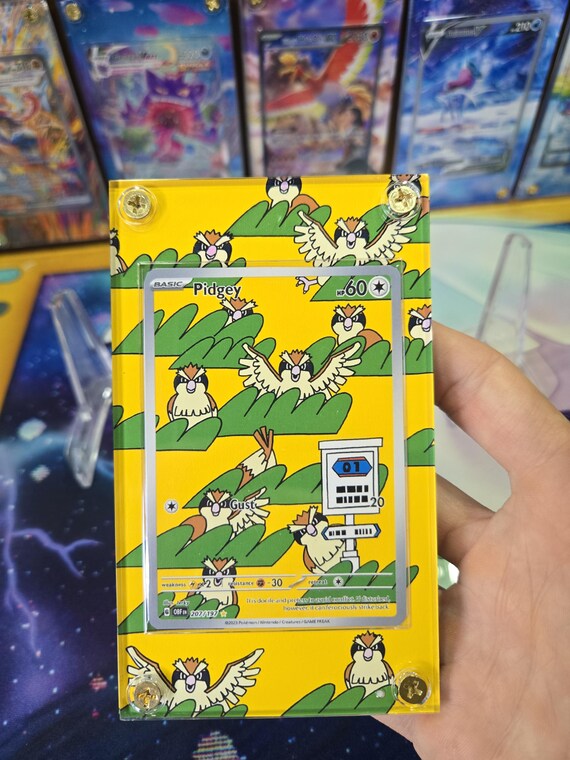 Pokemon Pidgey 207/197 Obsidian Flames Extended Art Case Pokemon Pidgey 207/197 Obsidian Flames Extended Art Case
