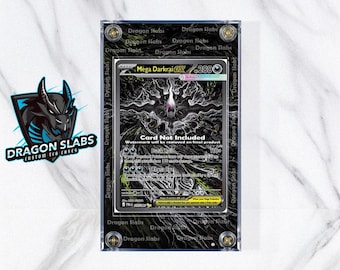 Pokemon Mega Darkrai EX 116/084 Pitch Black Extended Artwork Case