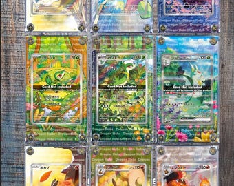 x9 Black & White Starter Set White Flare Extended Art Cases