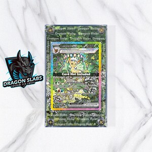 Pokemon Leafeon EX SIR 144/131 Prismatic Evolutions aangepast hoesje