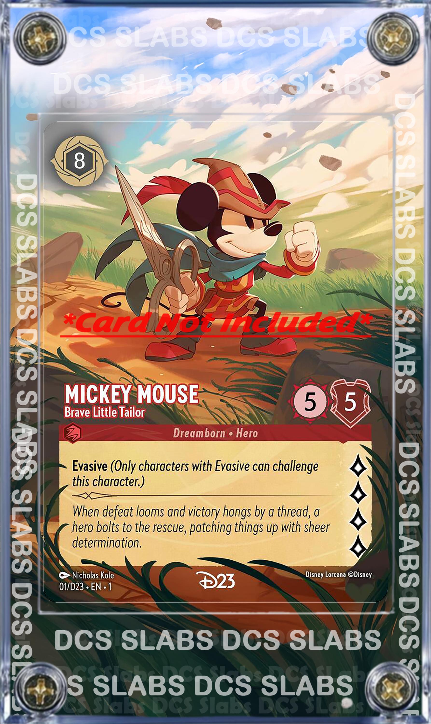 2024 Disney Lorcana Mickey Mouse (brave Little Tailor) D23 Promo