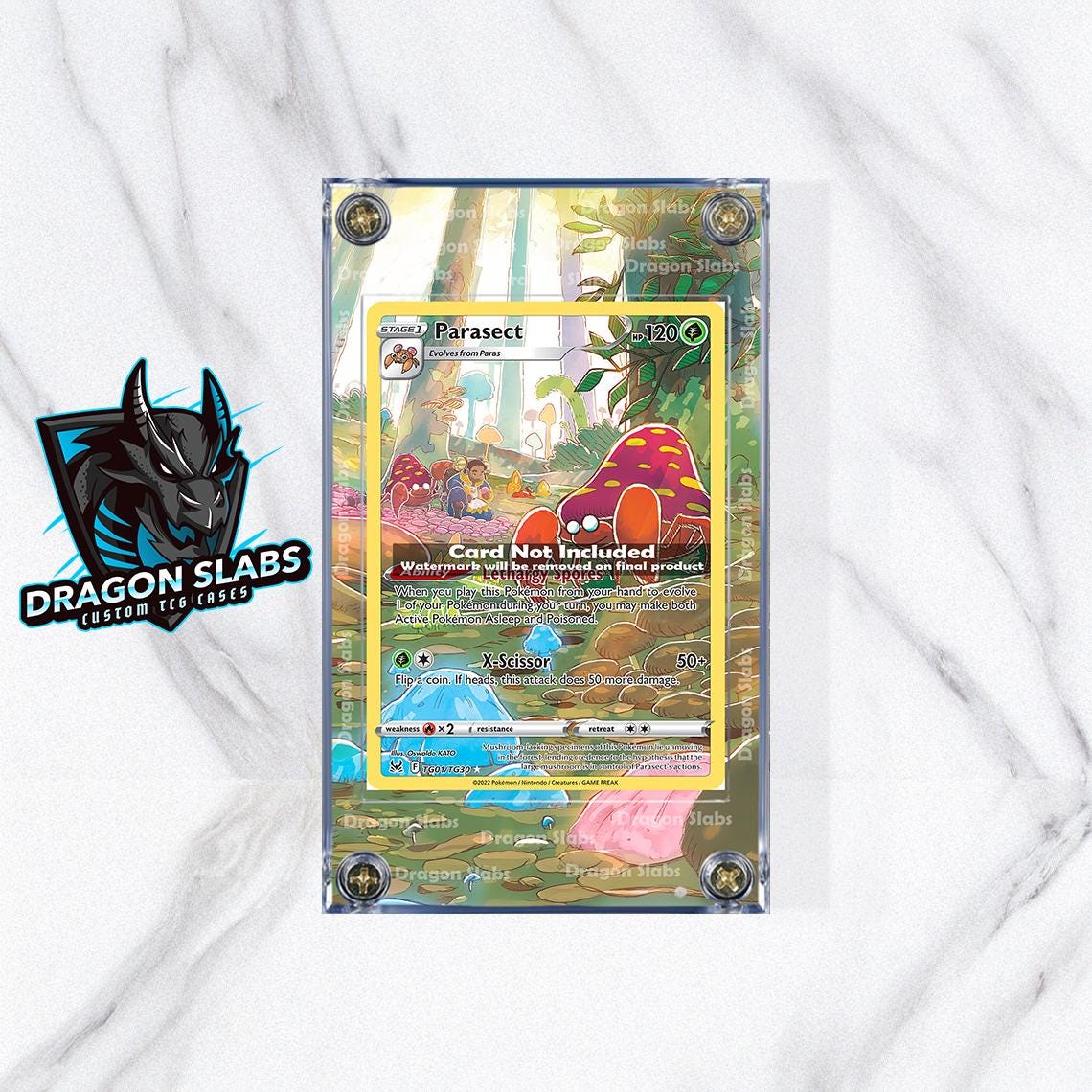 Pokemon Parasect TG01/30 Lost Origin Extended Artwork Case - Etsy Pokemon Parasect TG01/30 Lost Origin Extended Artwork Case - Etsy
