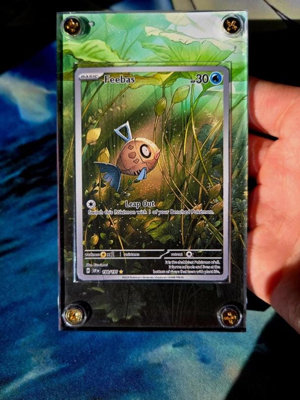 feebas pokemon card value 051/159 Tapu Koko Ex main image 1