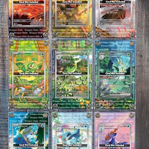 x9 Black & White Starter Set White Flare IR and SIR Extended Art Cases