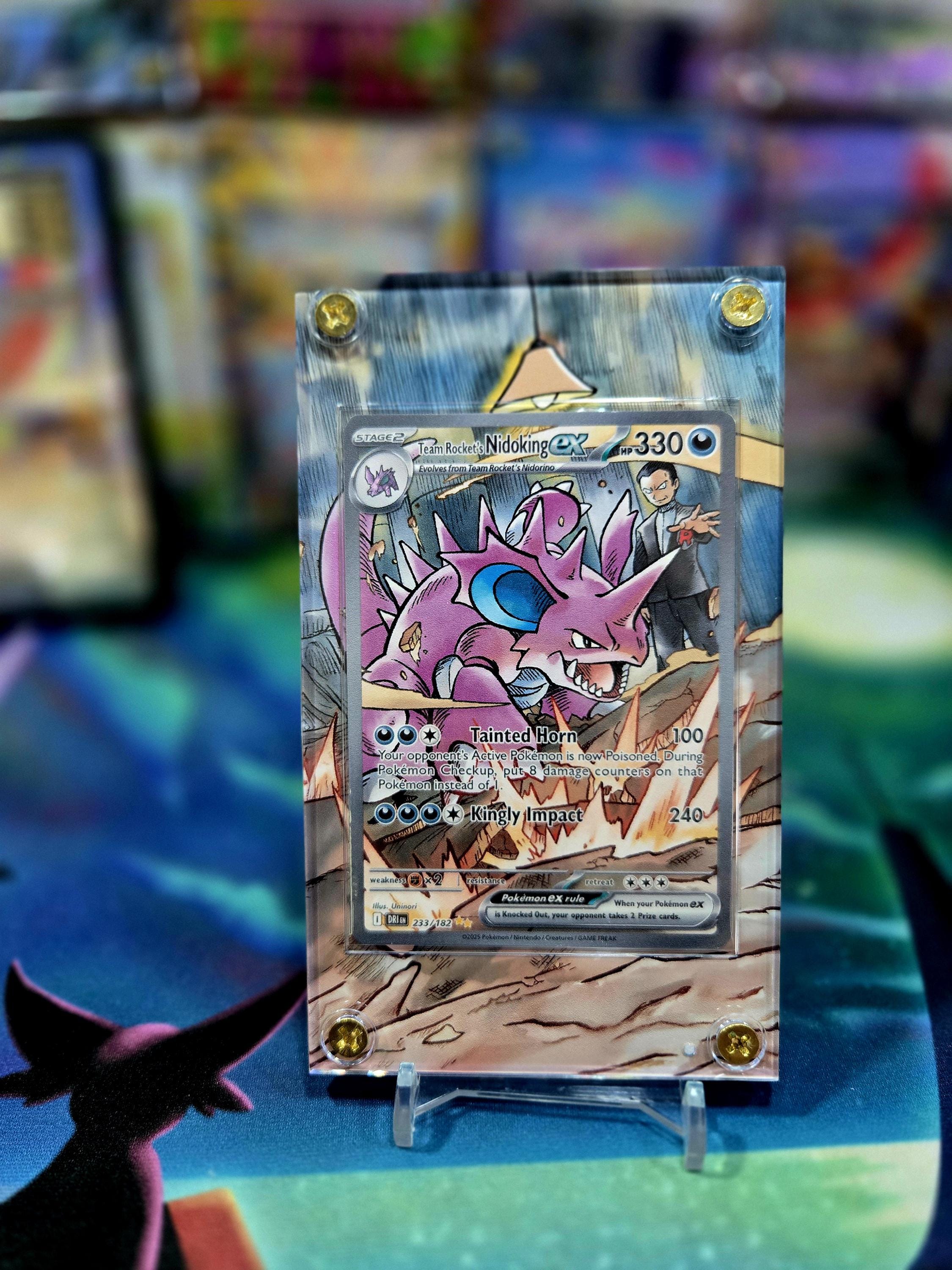 ポケモン ニドキング ex 233/182 運命のライバル 拡張アートケース