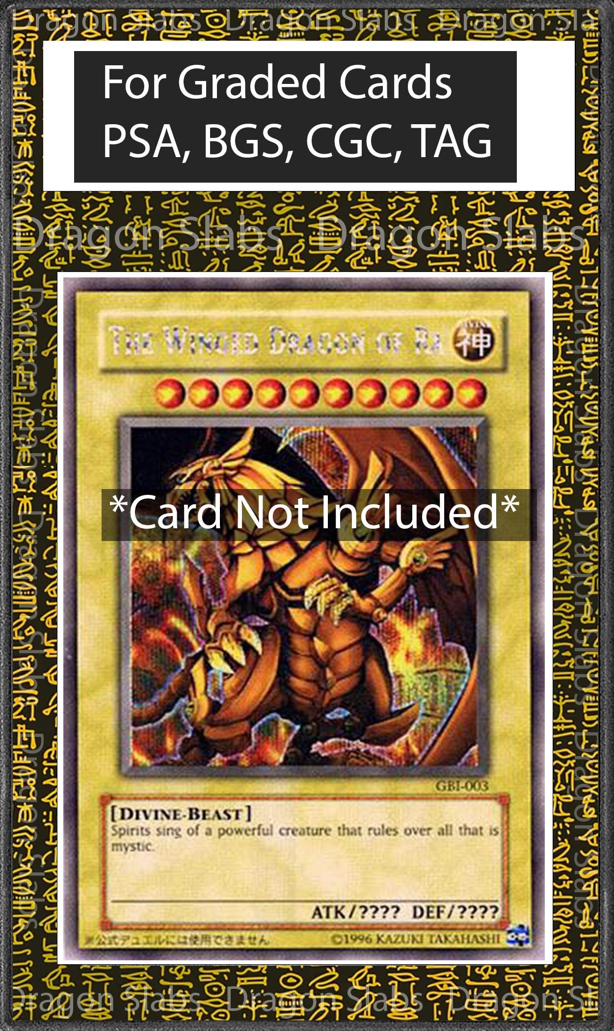 X3 Yugioh Egyptian Gods Ra Slifer Obelisk Psa Bgs Cgc TAG Extended Artwork  - Etsy
